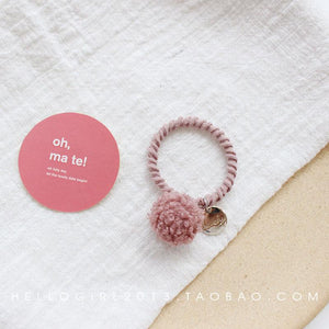 New cute hair ball hair rope rubber band elastic hair band children Head rope hair ring hair Accessories ornaments