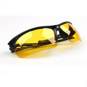 Unisex Yellow Lenses Night Vision Glasses HD Vision Sun Glasses Car Driving UV Protection Sunglasses Polarized Explosion-proof