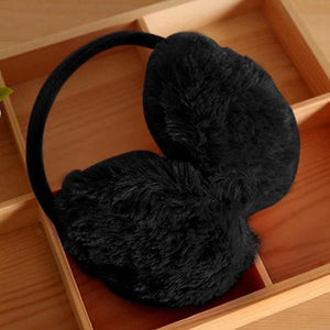 Women/Girl Fluffy Earmuffs U Pick Solid Color Winter Warm Soft Plush Earmuffs Ear Warmers Ear Muffs Earlap