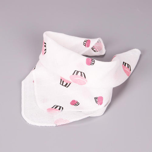 Kids Baby Cartoon Towel Handkerchief Cotton Muslin Towel Handkerchiefs Two Layers Wipe Handkerchiefs