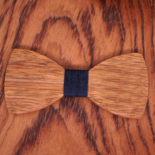 Load image into Gallery viewer, Men High Quality Wooden Bow Ties Classic Business Butterfly Solid Wood Bow Tie