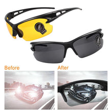 Load image into Gallery viewer, Unisex Yellow Lenses Night Vision Glasses HD Vision Sun Glasses Car Driving UV Protection Sunglasses Polarized Explosion-proof