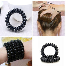 Load image into Gallery viewer, Women Hair Ring Rope Traceless Girls Gum Springs Elastic Hairbands Headdress Hair Ties Rubber Bands