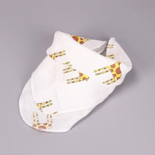 Load image into Gallery viewer, Kids Baby Cartoon Towel Handkerchief Cotton Muslin Towel Handkerchiefs Two Layers Wipe Handkerchiefs