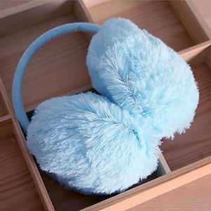 Women/Girl Fluffy Earmuffs U Pick Solid Color Winter Warm Soft Plush Earmuffs Ear Warmers Ear Muffs Earlap